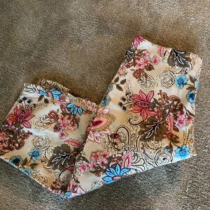 WOMENS COLDWATER CREEK CAPRIS CARGO STYLE PANT  16P